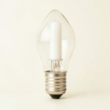 40W E12 Dimmable Led Candle Light Bulb (synthetic illustration; no displayed measurements)