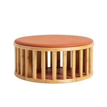 Ridge Crest Shoe Storage Bench - Terracotta