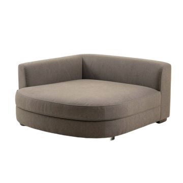 Tahir 77 '' Round Arm Sleeper