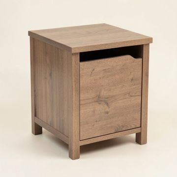Neece End Table With Storage (synthetic illustration; no displayed measurements)