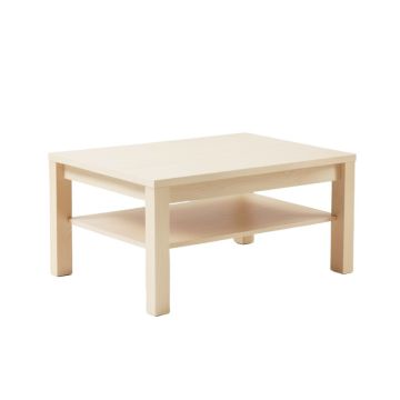Ridge Arc Coffee Table - Ivory