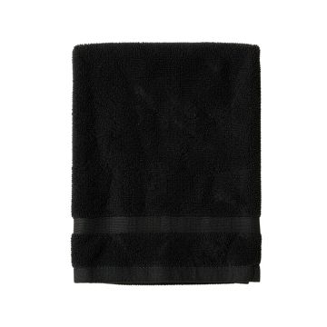 Glen Branch Bath Towel - Black (synthetic illustration; no displayed measurements)