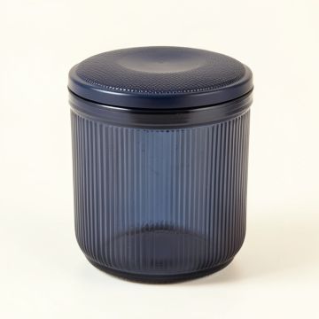 Pine Crossing Storage Canister With Lid - Navy (synthetic illustration; no displayed measurements)