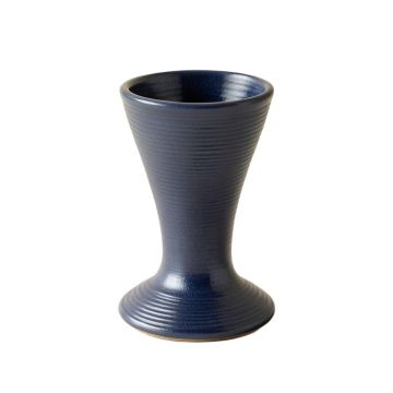 Ridge Brook Empty Candle Holder - Navy