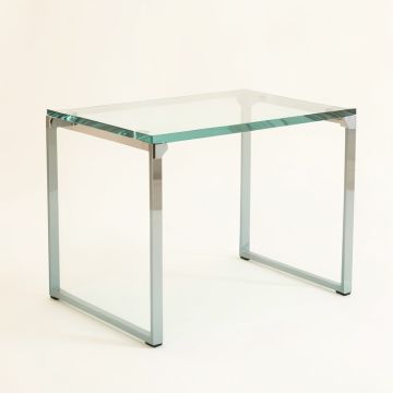 Wortham Glass Desk (synthetic illustration; no displayed measurements)