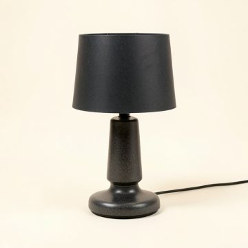 Aneka 17.5 '' Dark Granite Table Lamp (synthetic illustration; no displayed measurements)