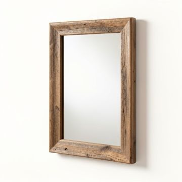 Driftwood Park Rectangular Wall Mirror (synthetic illustration; no displayed measurements)