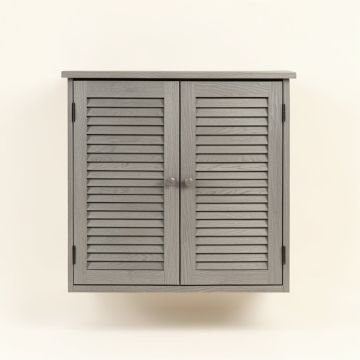 Moss Canyon Wall-Mounted Laundry Cabinet - Gray (synthetic illustration; no displayed measurements)