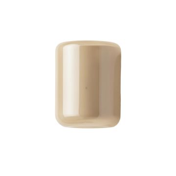 River Dale Wall Sconce Mounted On A Plain Wall - Beige