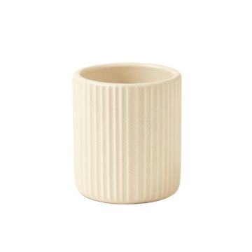 Willow Bend Empty Candle Holder - Cream