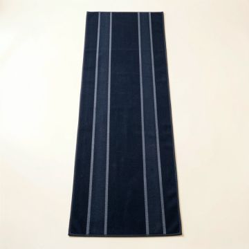 Ash Branch Narrow Runner Rug - Navy (synthetic illustration; no displayed measurements)