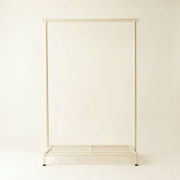 Juniper Bend Empty Garment Rack - Ivory (synthetic illustration; no displayed measurements)