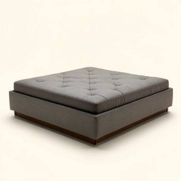 Ahrent Tufted Upholstered Low Profile Storage Platform Bed (synthetic illustration; no displayed measurements)