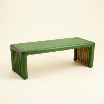 Olive Dell Indoor Bench - Green (synthetic illustration; no displayed measurements)