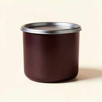 Ayesha Curry Enamel On Steel 22 Oz . Food Storage Container (synthetic illustration; no displayed measurements)