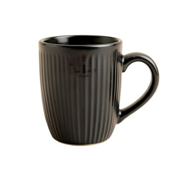Field Bridge Ceramic Mug - Black