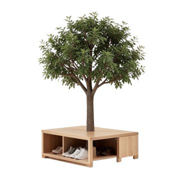 Verdi Hall Tree With Bench And Shoe Storage