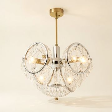Alyse Sputnik Sphere Chandelier With Crystal Accents (synthetic illustration; no displayed measurements)