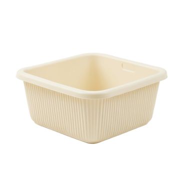 Clay Canyon Empty Storage Basket - Cream