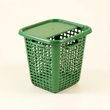 Cedar Bend Laundry Hamper - Green (synthetic illustration; no displayed measurements)