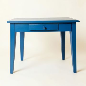 Fern Crest Writing Desk - Blue (synthetic illustration; no displayed measurements)