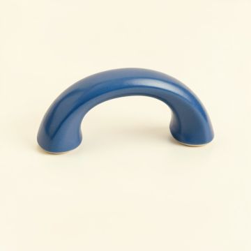 Vale Bend Cabinet Handle Without Packaging - Blue (synthetic illustration; no displayed measurements)