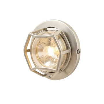 Diaundra 1 - Light 6.4 '' Caged Geometric Semi Flush Mount