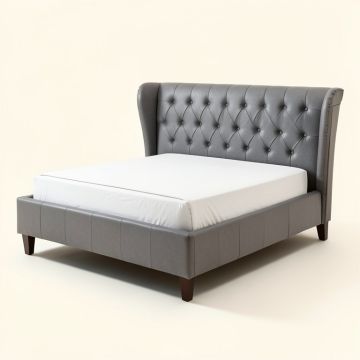 Cayleen Tufted Upholstered Standard Bed (synthetic illustration; no displayed measurements)