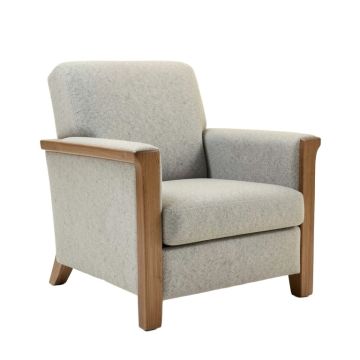 Finlay 26.5 '' Wide Wool Armchair
