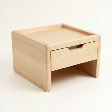Clay Edge Under-Desk Drawer Unit - Beige (synthetic illustration; no displayed measurements)