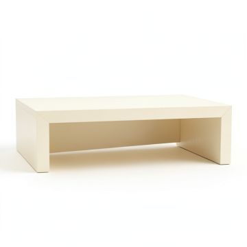 Cedar Branch Desktop Monitor Riser - Cream (synthetic illustration; no displayed measurements)