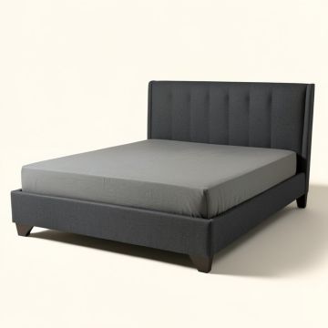 Roi King Upholstered Platform Bed (synthetic illustration; no displayed measurements)