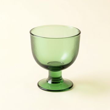 Summit Bend Empty Candle Holder - Green (synthetic illustration; no displayed measurements)
