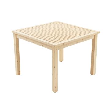 Slate Bluff Patio Table - Ivory