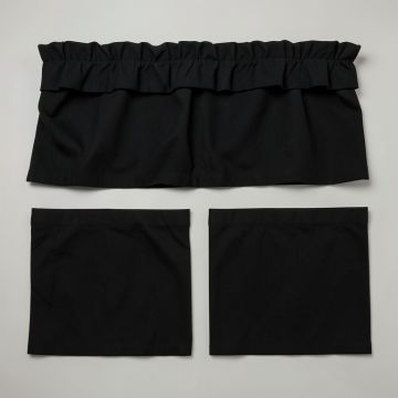 Barnyard Valance and Tier Curtain Set (synthetic illustration; no displayed measurements)