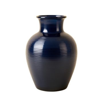 Cove Canyon Empty Decorative Vase - Navy