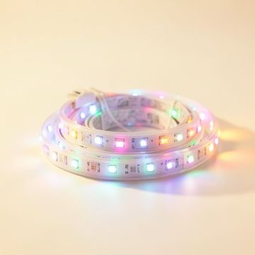 Led Strip Lighting 2X5M 32.8 Ft 5050 Rgb 300 Leds Flexible Color Changing Light (synthetic illustration; no displayed measurements)