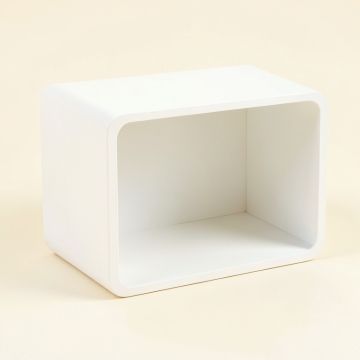 Maple Bend Low Toy Storage Unit - White (synthetic illustration; no displayed measurements)