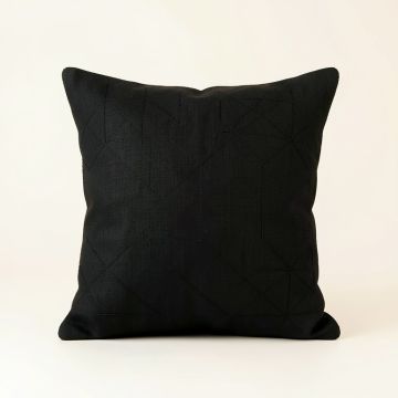Dune Bridge Filled Accent Pillow - Black (synthetic illustration; no displayed measurements)