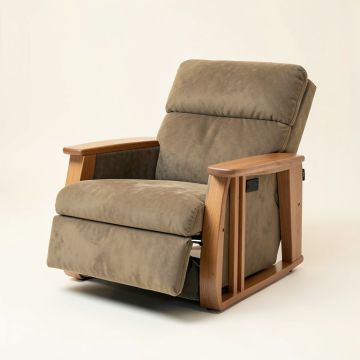 Casserta 39 '' Wide Power Lift Assist Ergonomic Recliner (synthetic illustration; no displayed measurements)