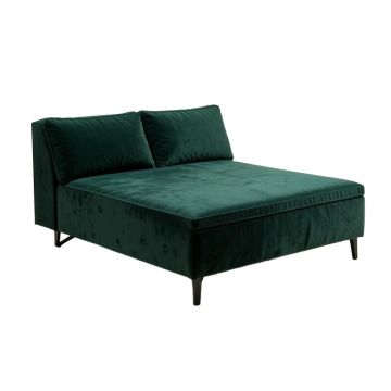 43.3 '' Velvet Armless Sofa Bed