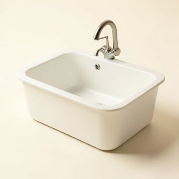 Whitehaven 35.69 '' L X 21.56 '' W Farmhouse Single Bowl Kitchen Sink (synthetic illustration; no displayed measurements)