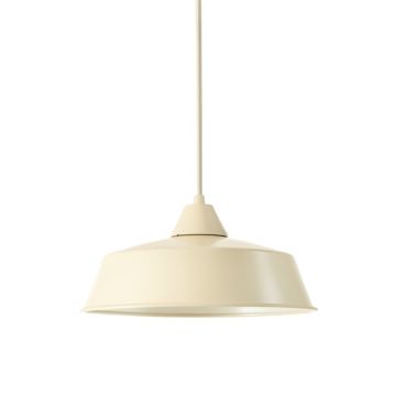 Aspen Bend Pendant Light Suspended From One Plain Cable - Ivory (synthetic illustration; no displayed measurements)