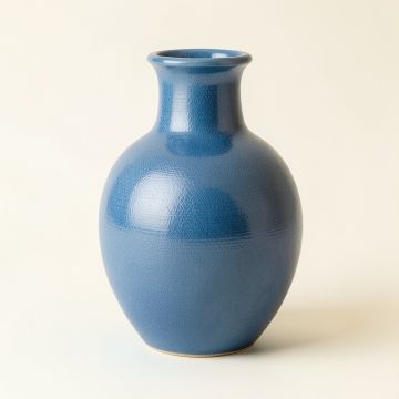 Shore Crest Empty Decorative Vase - Blue (synthetic illustration; no displayed measurements)