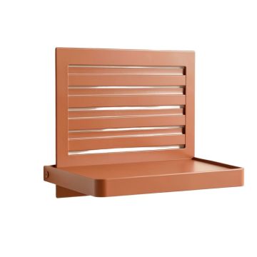 Cove Crest Wall-Mounted Entryway Organizer Shelf - Terracotta