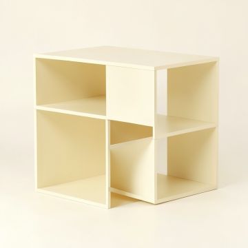 Holly Field Desktop Shelving Unit - Cream (synthetic illustration; no displayed measurements)