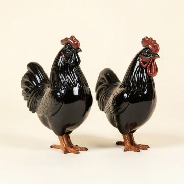 2 Piece Fabia Couple Rooster Set (synthetic illustration; no displayed measurements)