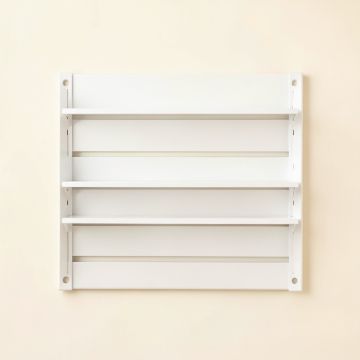 Hill Arc Empty Wall-Mounted Tool Organizer Panel (synthetic illustration; no displayed measurements)