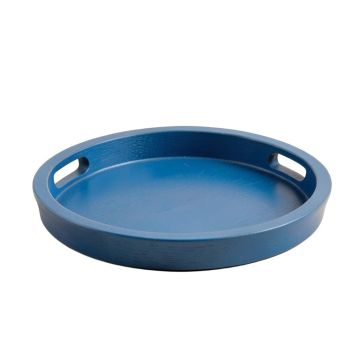 Briar Bluff Serving Tray - Blue (synthetic illustration; no displayed measurements)