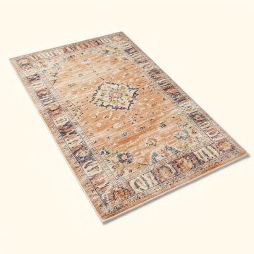 Leleifi La Foa Cotton Multi-Colored Area Rug (synthetic illustration; no displayed measurements)